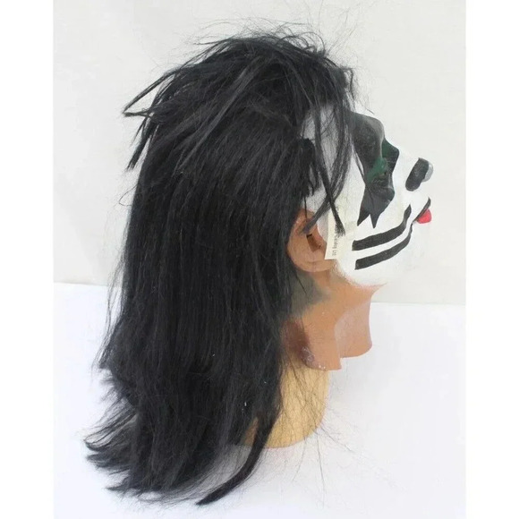 Vtg 1996 Paper Magic Group KISS Peter Criss RUBBER HALLOWEEN Mask W/ Tags NOS - Picture 3 of 6